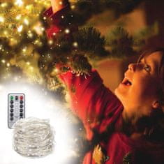 Cool Mango LED svjetlosna zavjesa 2 komada (1 + 1 GRATIS) za ugodno svjetlo, USB i daljinski upravljač - Curtainlight