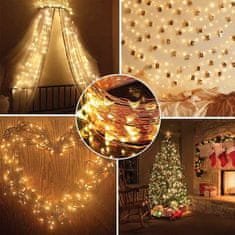 Cool Mango LED svjetlosna zavjesa 2 komada (1 + 1 GRATIS) za ugodno svjetlo, USB i daljinski upravljač - Curtainlight