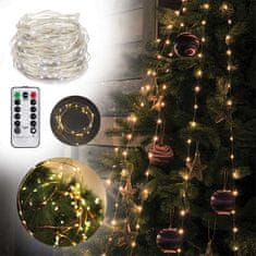 Cool Mango LED svjetlosna zavjesa 2 komada (1 + 1 GRATIS) za ugodno svjetlo, USB i daljinski upravljač - Curtainlight