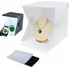 Verk Foto studio kutija s 20 LED svjetla + 2 pozadine