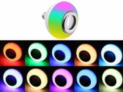 aptel RGB LED žarulja 7W i Bluetooth zvučnik + daljinski upravljač