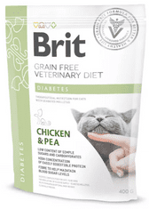 Brit GF Diabetes veterinarska dijeta za mačke, 400 g