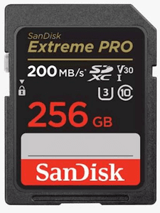 Extreme Pro SDXC memorijska kartica, 256 GB, UHS-I, C10, U3, V30