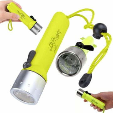 Bailong Vodootporna ronilačka lampa Cree LED 50m