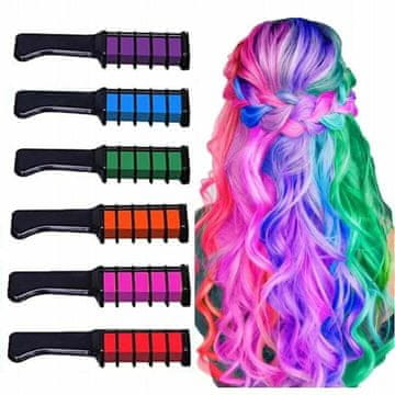 hurtnet Dječji set za farbanje kose 6 komada