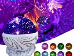 Verkgroup USB LED RGB Zvjezdani projektor i Night Light 360