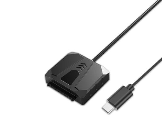 Orico UTS2-3C adapter USB-C na SATA, 2.5/3.5", 0.3 m, crna (UTS2-3C-03-BK-BP)
