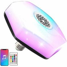 Verkgroup RGBW LED žarulja i Bluetooth zvučnik + daljinski upravljač