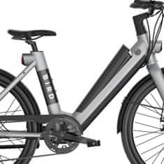 Bird V-frame električni bicikl, siva