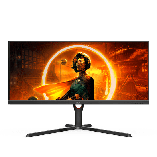 AOC U34G3XM - G3 Series gaming monitor, 86.36 cm (34"), UW-QHD, VA, 144 Hz (U34G3XM/EU)