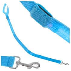 Ikonka Aga LED Svjetleća povodac 120cm Plava