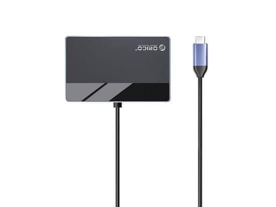 Orico DM-7P priključna stanica USB-C, 7u1 (DM-7P-BK-BP)