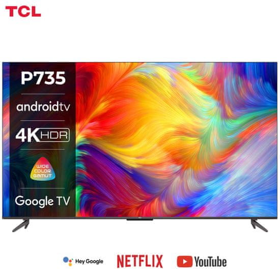 TCL 55P735 4K UHD LED televizor, 140 cm (55), Android TV, WiFi, Bluetooth, HDR, Dolby Atmos