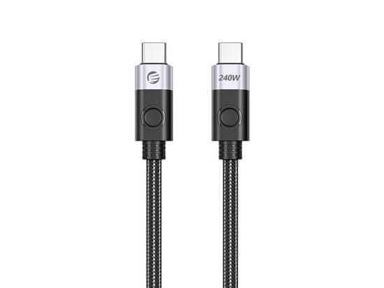 Orico CC240-40 kabel USB-C u USB-C, USB4, 40 Gbps, PD, 1 m (CC240-40-10-BK-BP)