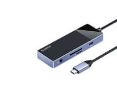 Orico DM-8P priključna stanica USB-C, 8u1 (DM-8P-BK-BP)
