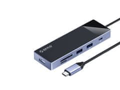 Orico DM-10P priključna stanica USB-C, 10u1 (DM-10P-BK-BP)