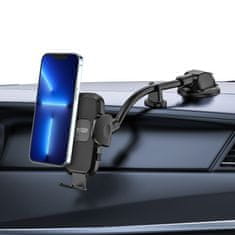 Tech-protect V3 Dashboard Arm držač mobitela za auto, crno