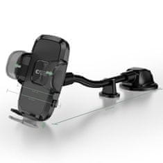 Tech-protect V3 Dashboard Arm držač mobitela za auto, crno