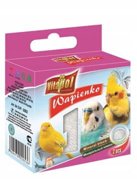 Hobby Prirodna kocka od vapnenca za ptice 35 g 2 komada