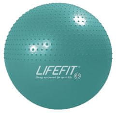 LIFEFIT Massage Ball gimnastička lopta za masažu, 65 cm, tirkizna