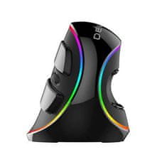 Delux Ergonomski vertikalni optički miš 4000DPI LED RGB