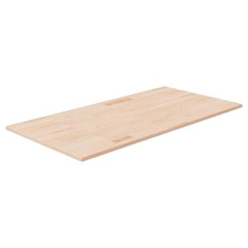 Vidaxl Kupaonska radna ploča 100x50x1,5 cm netretirano masivno drvo