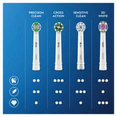 Oral-B Cross Action glave električne četkice za zube, 8 kom