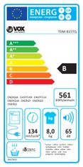 VOX electronics TDM-815TQ kondenzacijska sušilica
