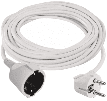 EMOS P0120R produžni kabel 10 m, 1 utičnica, 1,5 mm2, bijela