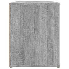 Vidaxl Stalak za cipele boja hrasta 100 x 35 x 45 cm konstruirano drvo