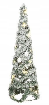 Kaemingk Zeleno LED božićno drvce 80 cm