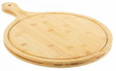 Cozze pladanj za pizzu, drveni, 350 x 20 mm (90316)