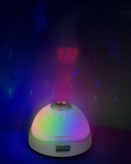 Esperanza Projektor RGB LED zvijezda budilica s laserskom projekcijom vremena