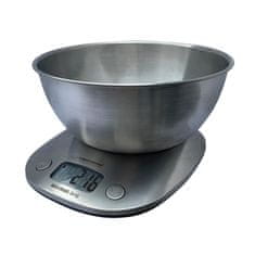 Esperanza Lcd vaga od nehrđajućeg čelika s zdjelom do 5 kg