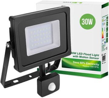 Lepro Vanjski IP65 LED reflektor 30W + senzor
