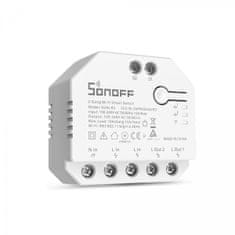 Sonoff DUAL3 pametni prekidač za upravljanje motorom roleta, Wi-Fi, 2-kanalni