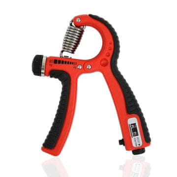 Gymstick Podesivi stisak za ruku s brojačem (crveno-crni)