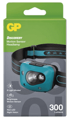 GP Discovery CH44 naglavna LED svjetiljka, 300 lm (P8584)