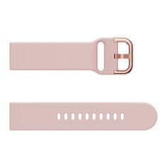 BStrap Silicone V5 remen za Garmin Vivoactive 4, sand pink