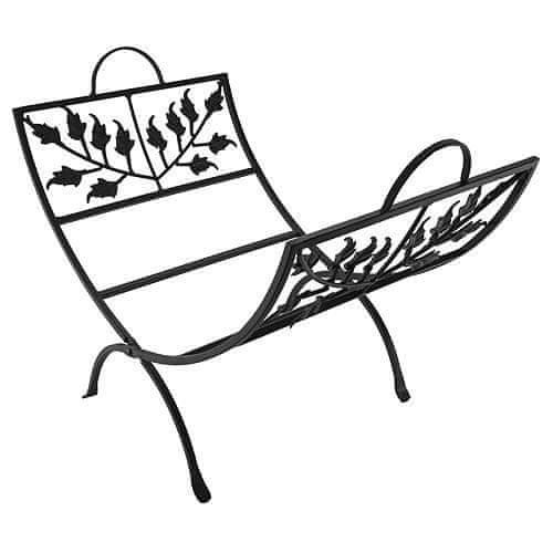 Portoss stalak za drva, kovani, 52 cm