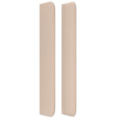 Vidaxl Uzglavlje s ušima boja cappuccina 147x16x118/128cm umjetna koža