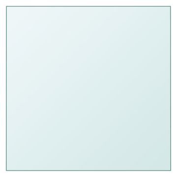 Vidaxl Prozirna stolna ploča 30 x 30 cm od kaljenog stakla