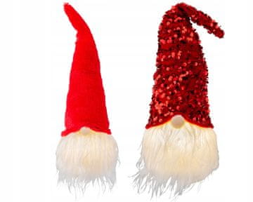 Kaemingk Božićna LED ukrasna figurica vilenjaka 30 cm