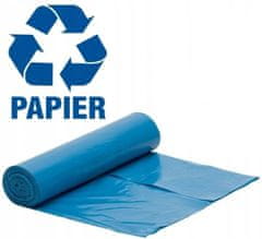 VREĆE ZA OTPAD 35L PLAVE 25x