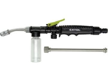 Extol Craft Raspršivač pod pritiskom na crijevu (974100) s posudom, ukupna duljina 31/50 cm