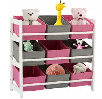 Aga Dječji organizator s 9 kutija 65x28x60 cm
