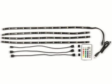 Pollin LED LED traka za televizor RGB 4x 50 cm USB