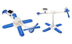 Lean-toys Edukativni solarni set 6 u 1 plavi