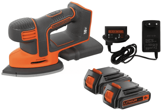 Black+Decker set BDCDS18N brusilica + 2 x baterija + punjač