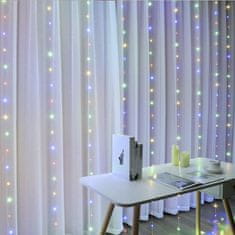 Cool Mango višebojna LED svjetlosna zavjesa za dekoraciju, 300 svjetala, USB, 8 načina - Colorlights